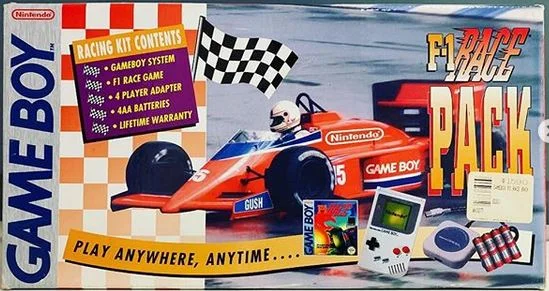 Nintendo Game Boy F-1 Race Pack Bundle