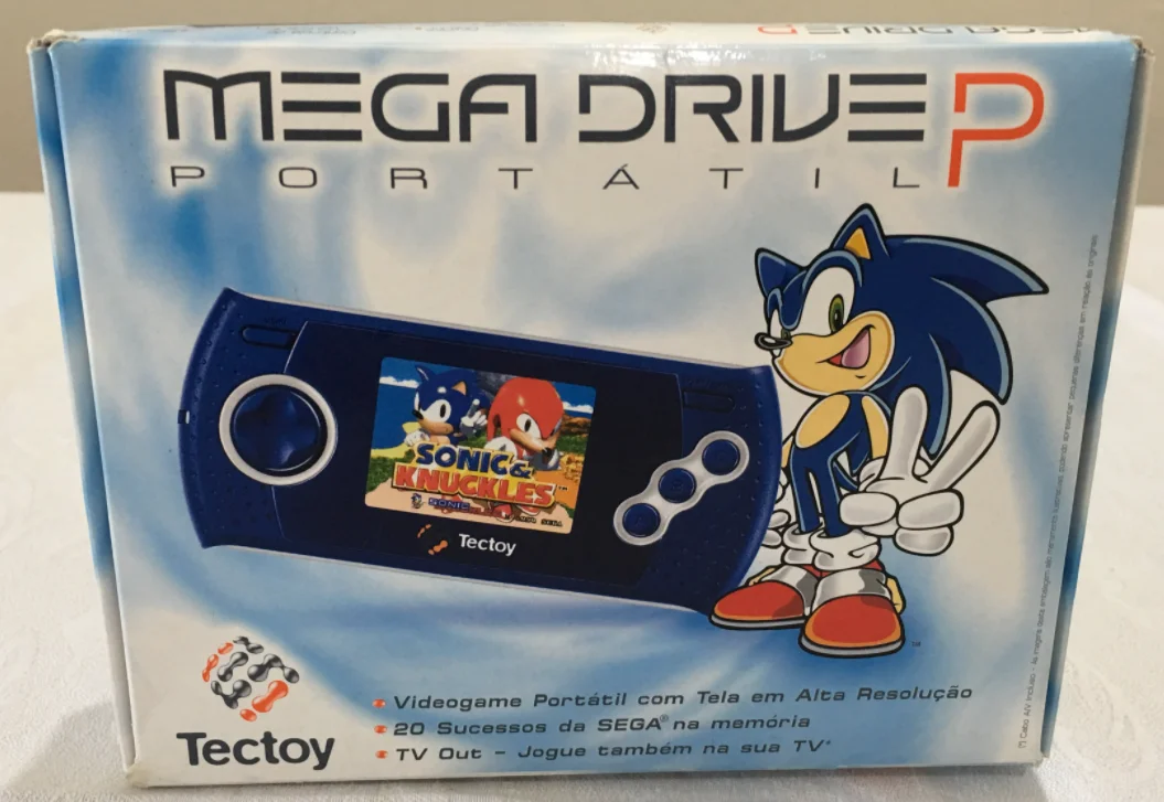  Tec Toy Mega Drive P Portátil Console