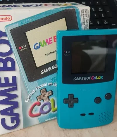 Nintendo Game Boy Color Teal Console [BR]