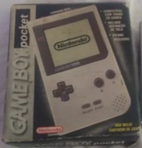  Nintendo Game Boy Pocket Black Border Console [BR]