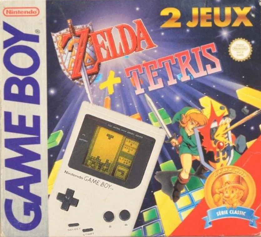  Nintendo Game Boy Zelda + Tetris Bundle