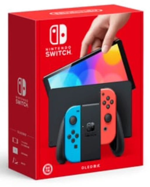 Nintendo Switch OLED Red/Blue Joycon Console [HK]
