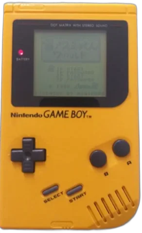  Nintendo Game Boy Yellow Tetris Bundle [BR]