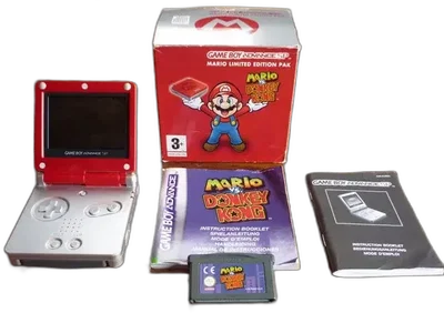 Nintendo Game Boy Advance SP Mario vs Donkey Kong Console