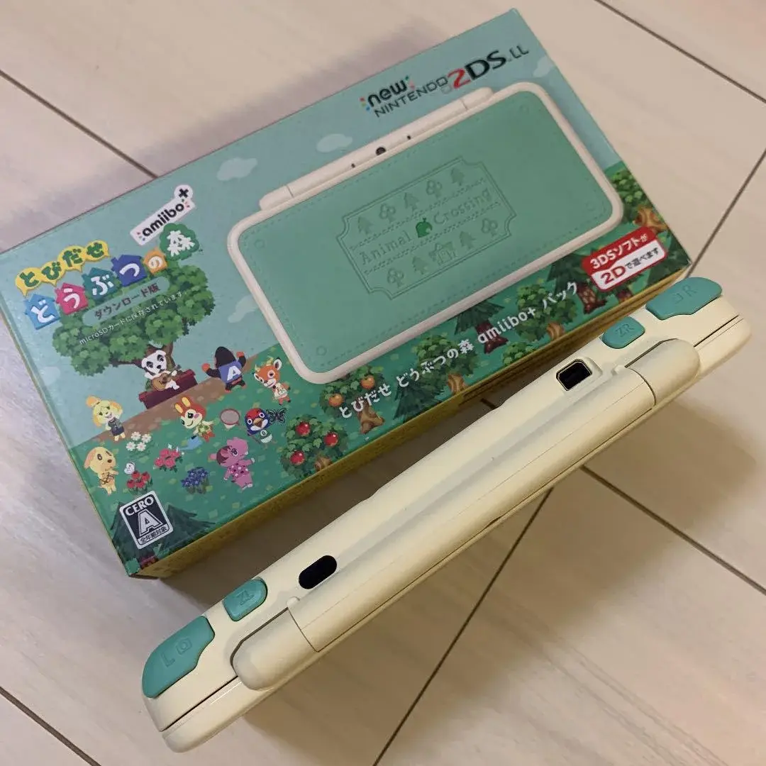 Consolevariations - New Nintendo 2DS LL Animal Crossing Console