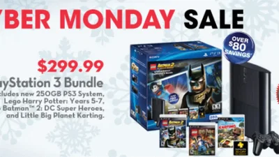 Sony PlayStation 3 Super Slim Cyber Monday 2012 Bundle