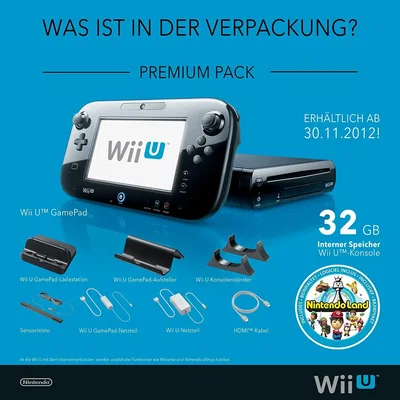 Nintendo Wii U Premium Pack Nintendo Land Bundle [EU]