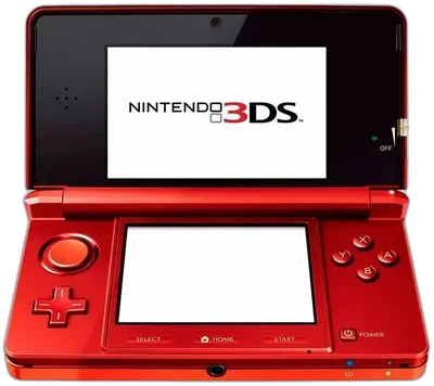 Nintendo 3DS Flame Red Console [BR]