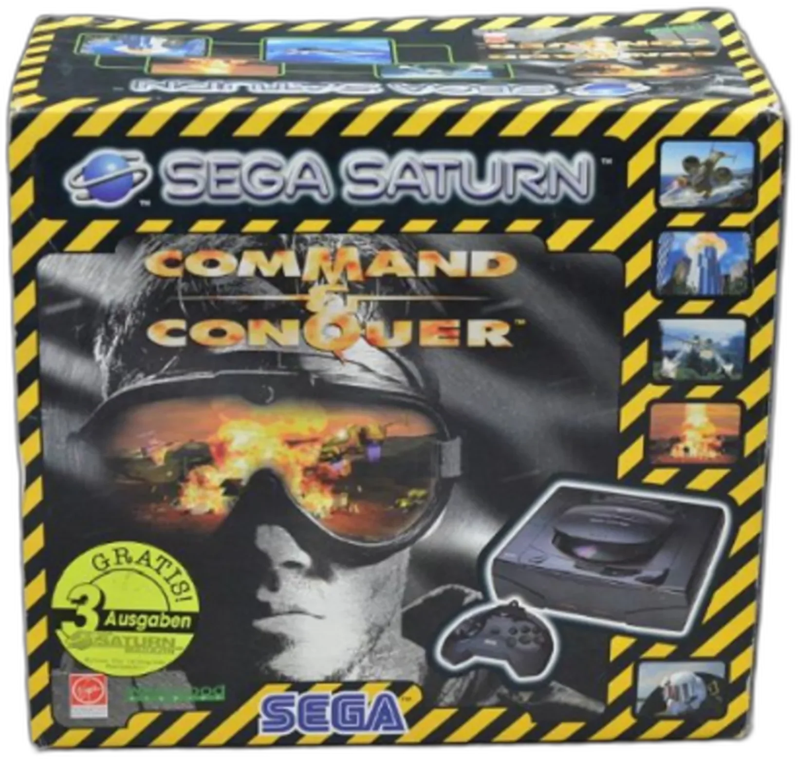  Sega Saturn Command &amp; Conquer Bundle