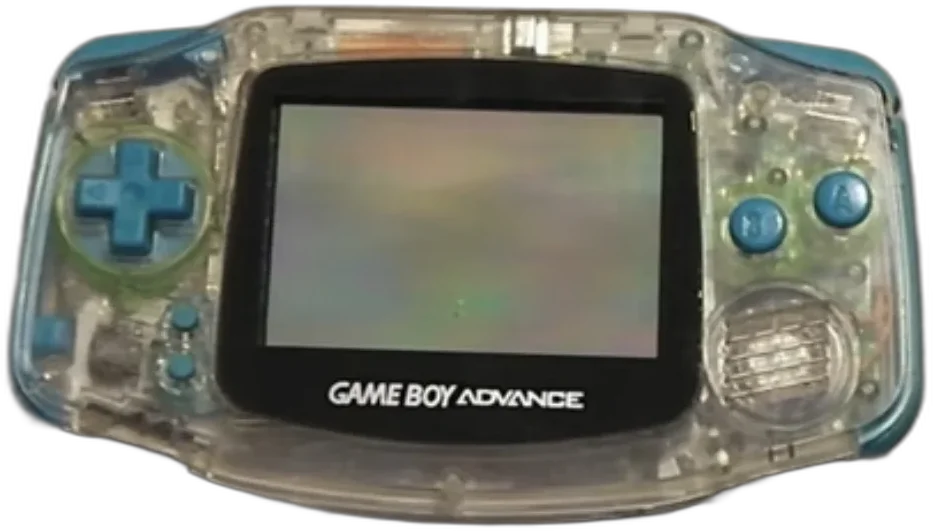  Nintendo Game Boy Advance Clear/Blue Prototype Console