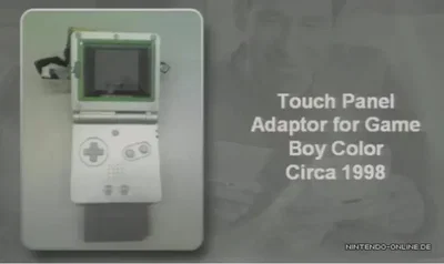 Nintendo Game Boy Color Touch Panel Adaptor