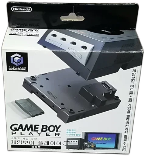  Nintendo GameCube Black Game Boy Player [KOR]