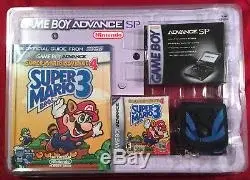Nintendo Game Boy Advance SP Super Mario Bros 3 Blister Bundle