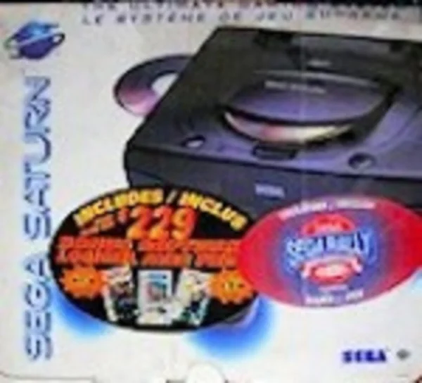  Sega Saturn Sega Rally Bundle [NA]
