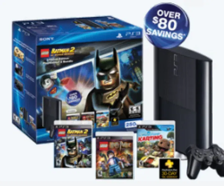 Sony PlayStation 3 Super Slim Cyber Monday 2012 Bundle