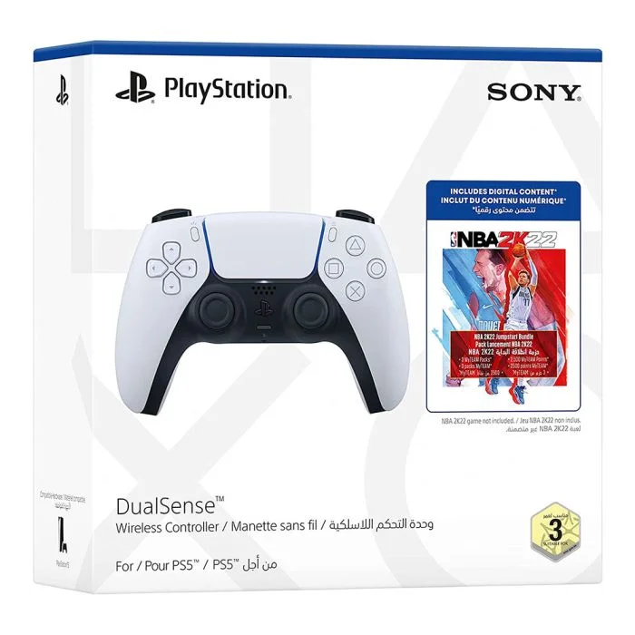  Sony PlayStation 5 DualSense + NBA 2K22 DLC Bundle