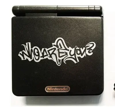 Nintendo Game Boy Advance SP Who Are You Console
