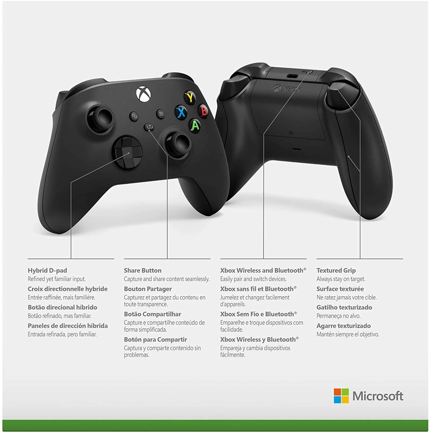  Microsoft Xbox Series X Carbon Black Controller [AM]