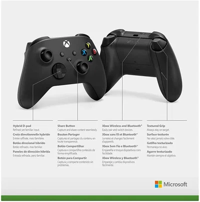 Microsoft Xbox Series X Carbon Black Controller [AM]