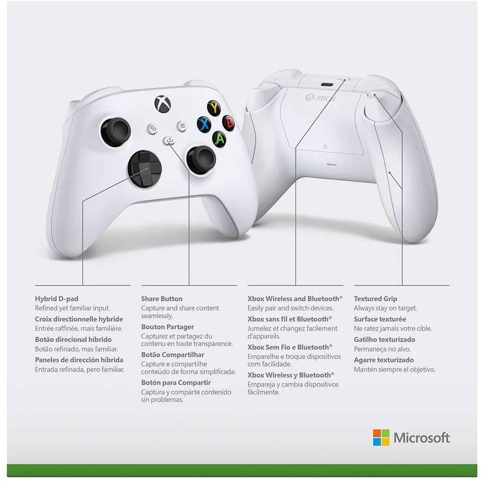  Microsoft Xbox Series X Robot White Controller [AM]