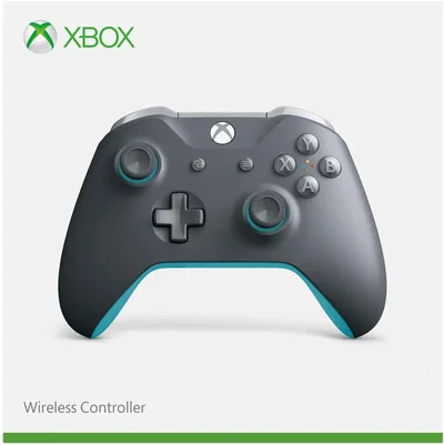Microsoft Xbox One S Grey and Blue Controller [EU]