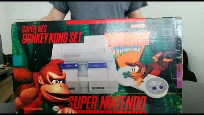 SNES Donkey Kong Set Bundle [BR]
