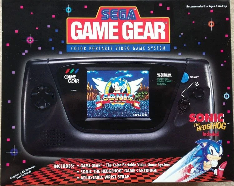  Sega Game Gear Sonic the Hedgehog [US]