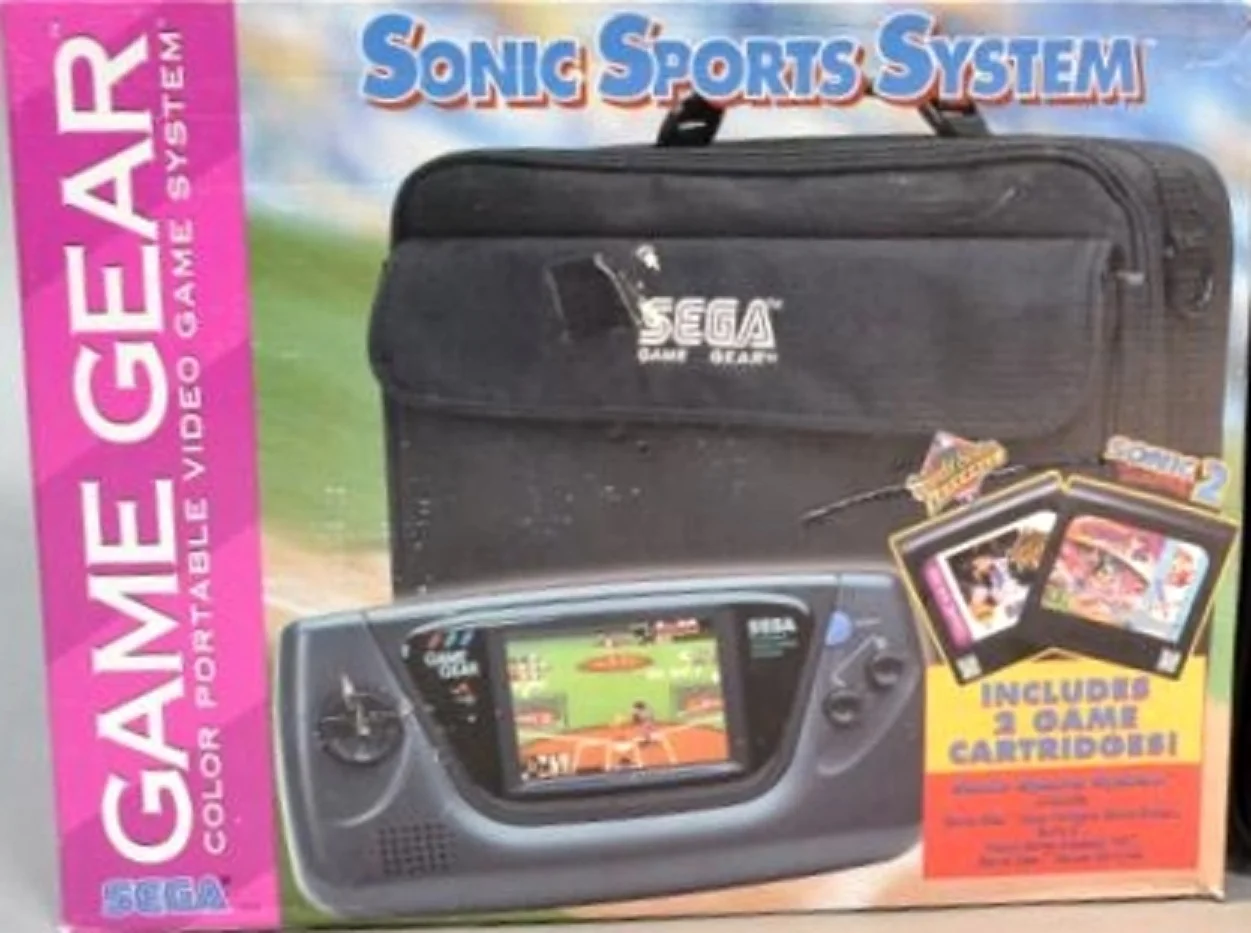 Sega Game Gear Sonic Sports Bundle