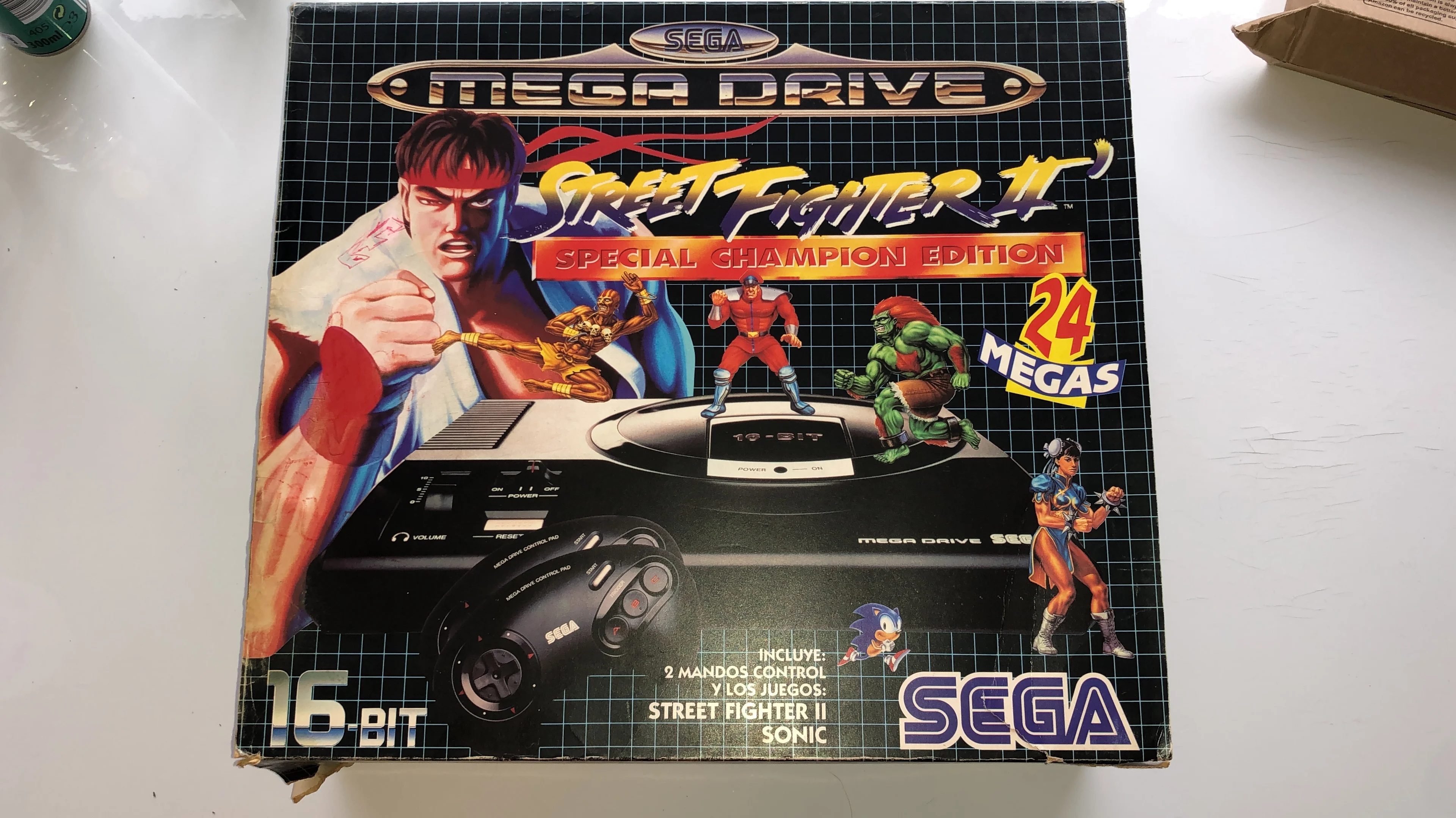  Sega Mega Drive Street Fighter II Bundle