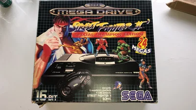 Sega Mega Drive Street Fighter II Bundle