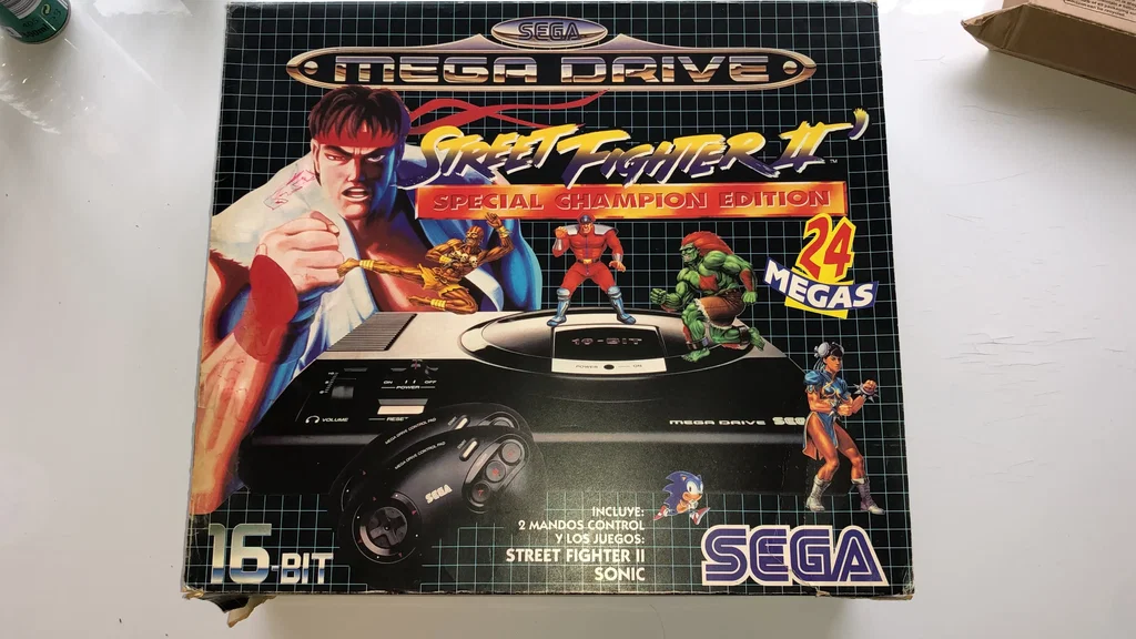 Consolevariations - Sega Mega Drive Street Fighter II Bundle