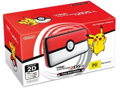 New Nintendo 2DS XL Pokémon Pokéball Console [AUS]