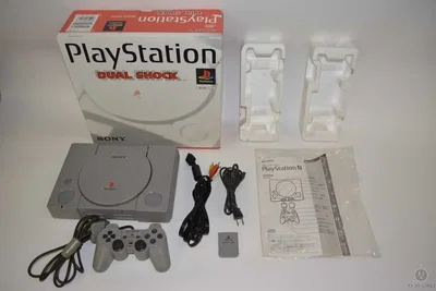 Sony PlayStation Red Box Dual Shock Console