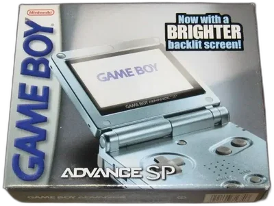 Nintendo Game Boy Advance SP Pearl Blue Console [NA]