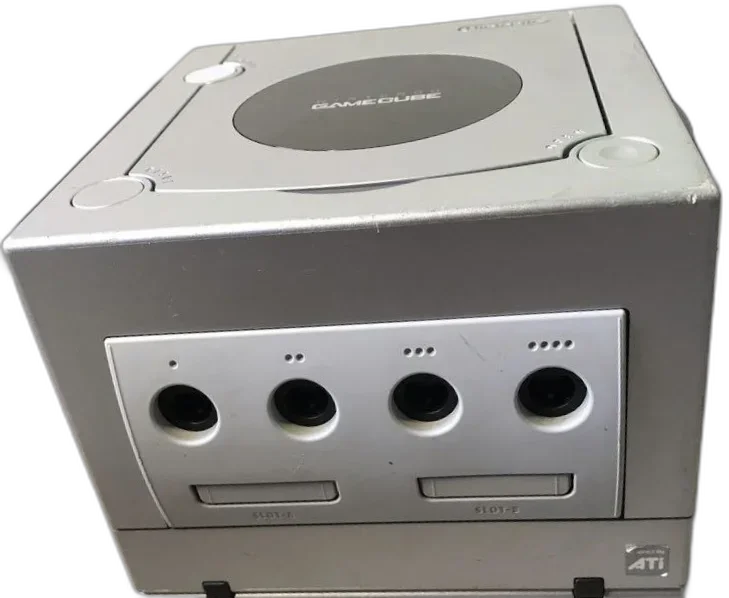 Nintendo GameCube Silver Console [ROC]