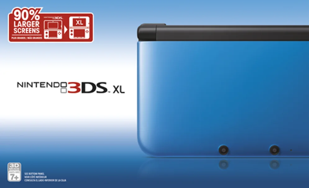  Nintendo 3DS XL Blue Console [BR]
