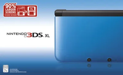 Nintendo 3DS XL Blue/Black Console [BR]