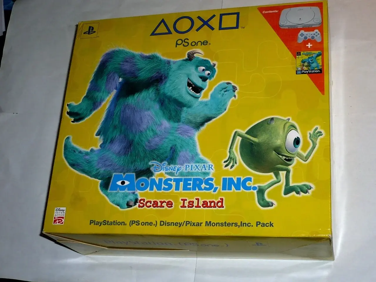 Consolevariations - Sony PlayStation Monsters Inc. Scare Island Bundle |  Consolevariations