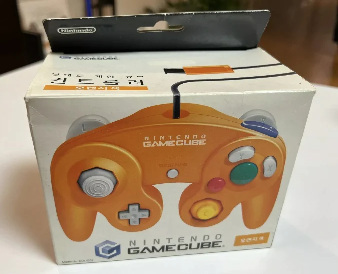  Nintendo GameCube Spice Orange Controller [KOR]