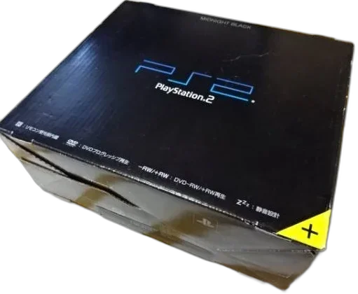  Sony PlayStation 2 Midnight Black Console [JP]