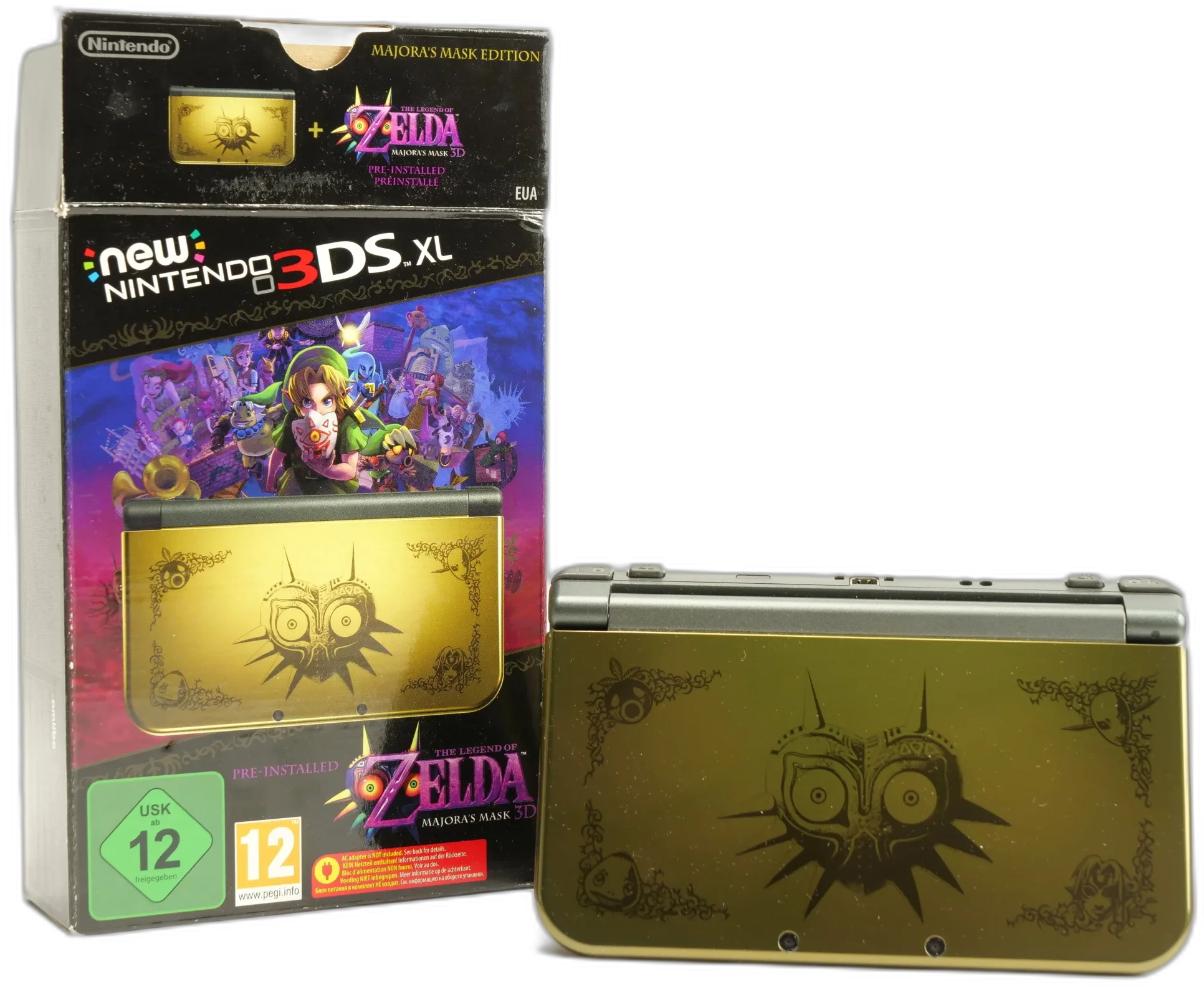  New Nintendo 3DS XL Legend of Zelda Majora&#039;s Mask