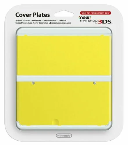 New Nintendo 3DS Yellow Faceplate