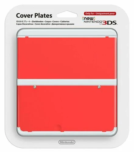  New Nintendo 3DS Red Faceplate