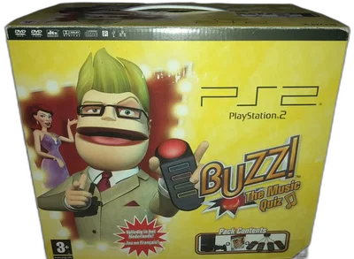 Sony PlayStation Slim 2 Buzz! The Music Quiz Bundle