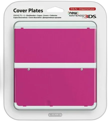  New Nintendo 3DS Hot Pink Faceplate