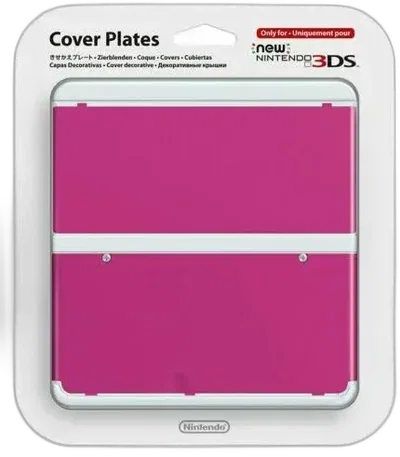 New Nintendo 3DS Hot Pink Faceplate