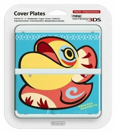 New Nintendo 3DS Monster Hunter Yian Kut-Ku Faceplate