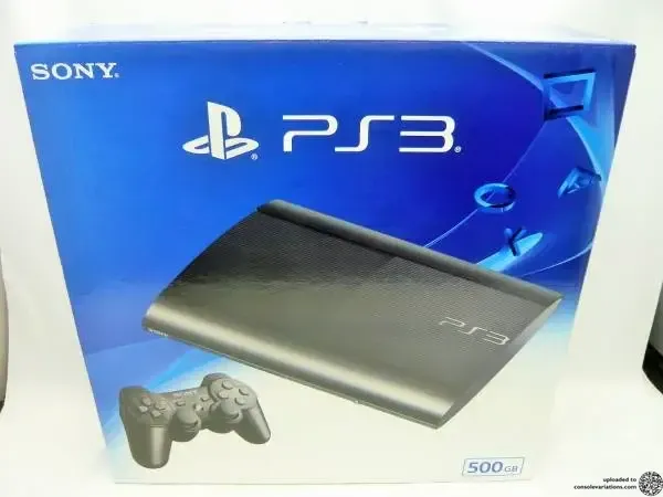 Sony PlayStation 3 Black Console [JP] - Consolevariations