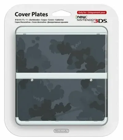 New Nintendo 3DS Camouflage (Grey) Faceplate