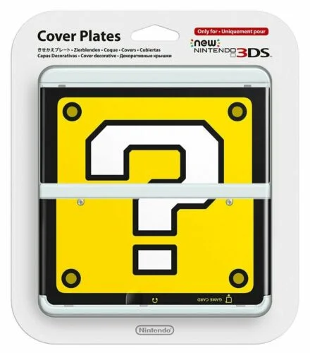  New Nintendo 3DS Question Block Faceplate